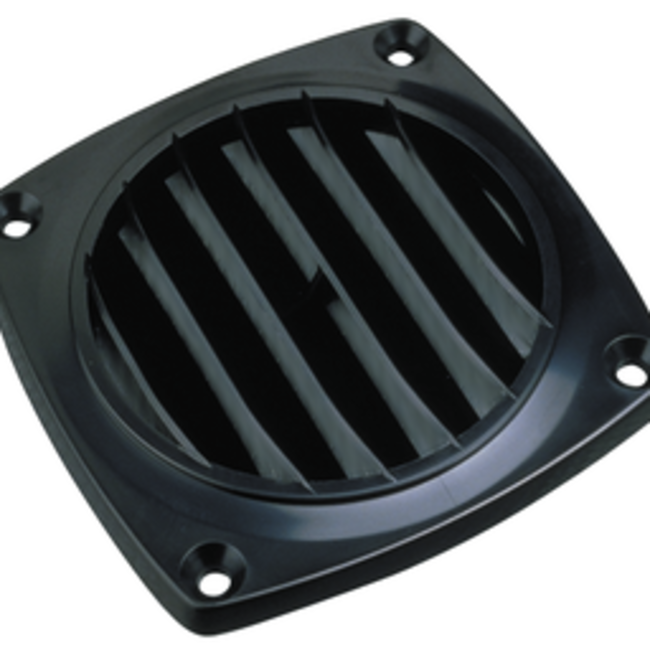 Vent Hose Nylon Flush Black