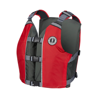 Mustang APF Foam Vest   - Universal - Red/Grey Clearance