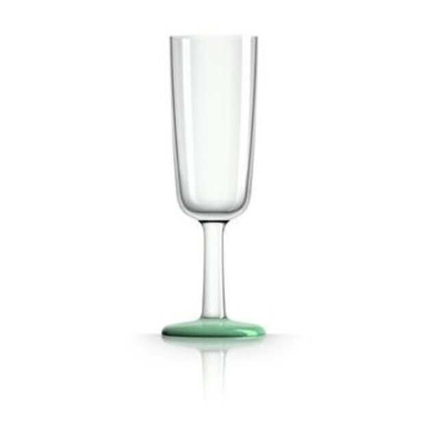 Palm Flute Glass