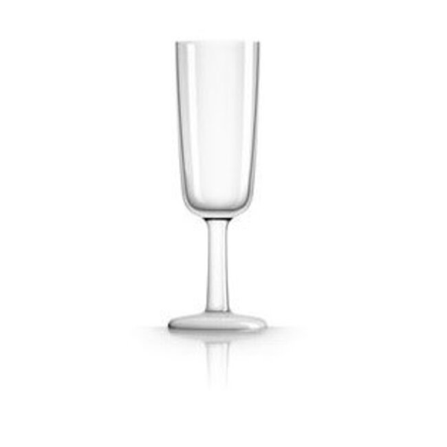 Palm Flute Glass