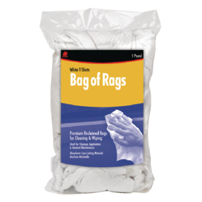 Buffalo Bag of Rags White 1lb