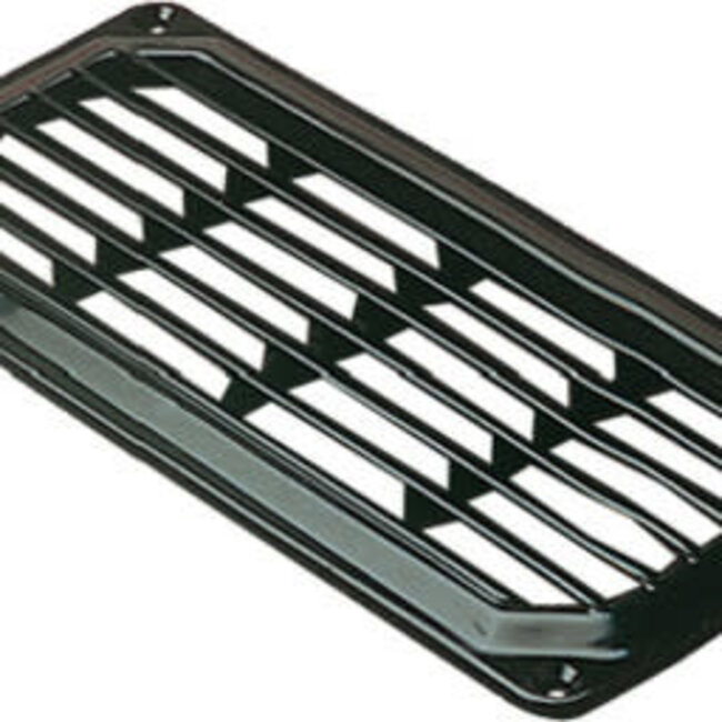 Louvered Vent 7 7/8 X 3 7/8'' Nylon Black