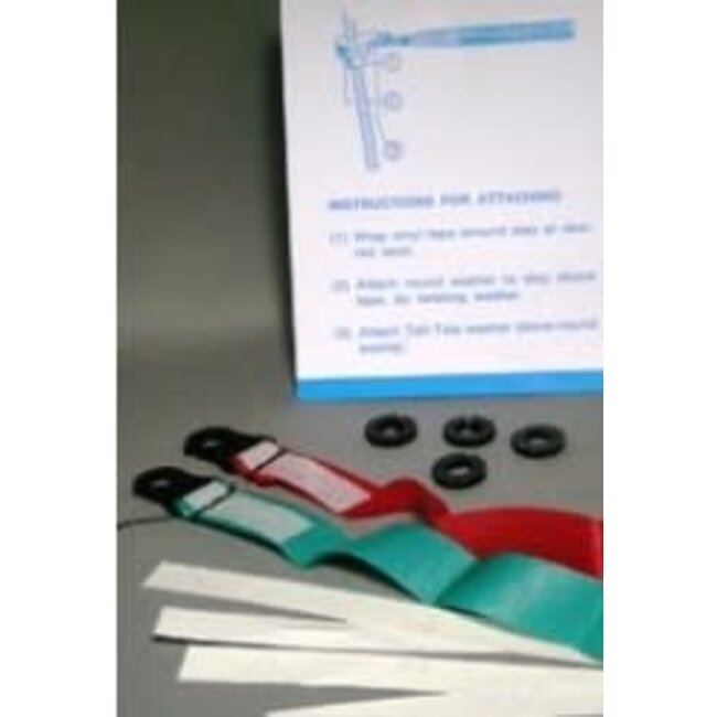 Tell Tales 1/4" Red/Green