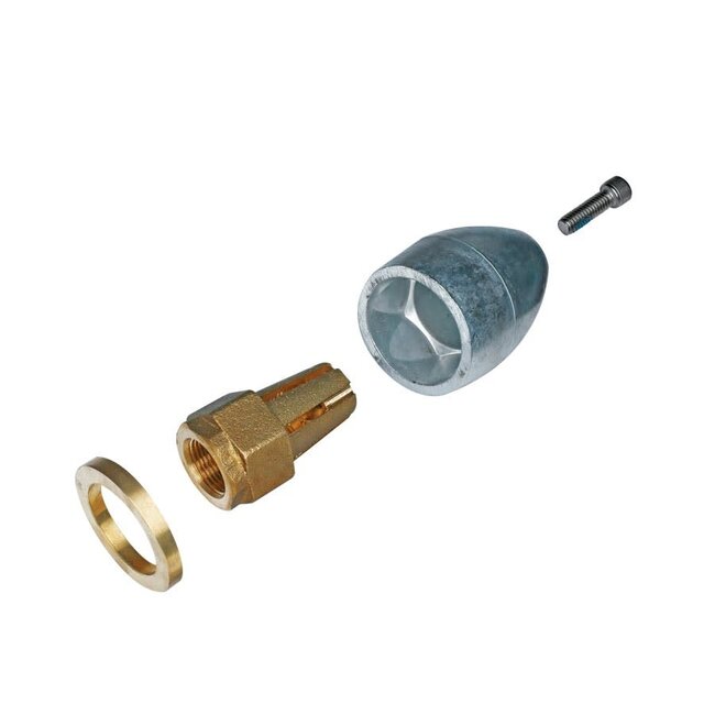 Martyr Anodes Prop Nut Anode 7/8 shaft, 5/8-11 thread Zinc