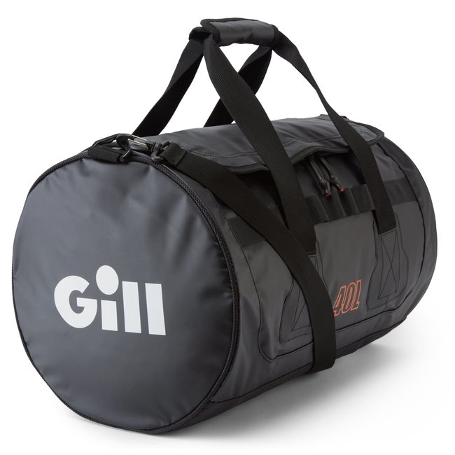 Gill Tarp Barrel Bag 40L Black