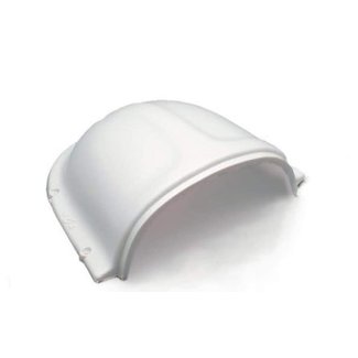 Nicro Clamshell Vent Small 3" PVC  - 2-1/2"H x 4-1/2" W x 5" L