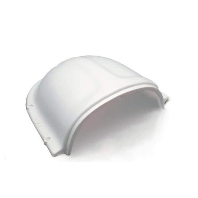 Nicro Clamshell Vent Small 3" PVC  - 2-1/2"H x 4-1/2" W x 5" L