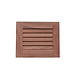 Teak Louvered Vent Insert 7-1/2" H x 9-1/8" W x 3/4" D
