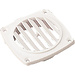 Vent Round White  3 x 5/8