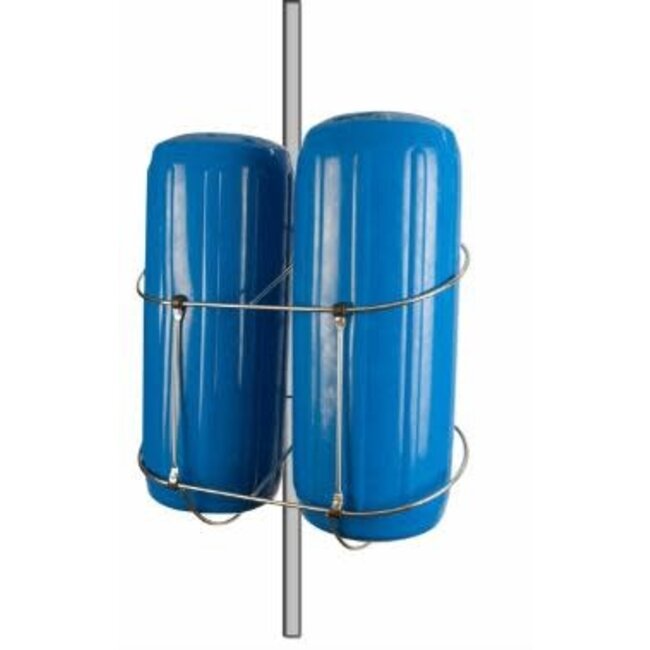 Rail Mount Dual Fender Holder for 6-9" Fenders