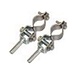 Clamp on Oarlock pair
