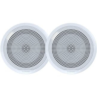Fusion - Garmin EL Series 6.5" 80-Watt Classic White Marine Speaker (Pair)