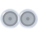 Fusion - Garmin EL Series 6.5" 80-Watt Classic White Marine Speaker (Pair)