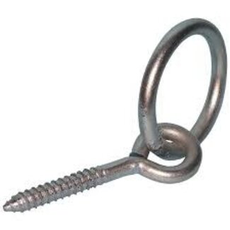 Dock Ring Screw In Zinc Plated  5/16" x 2-1/2"