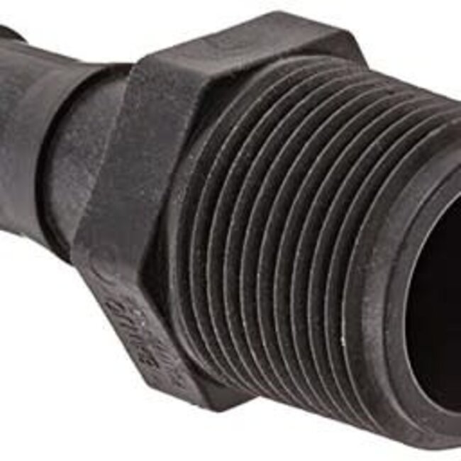 Boshart Hose Adaptor 1/2" NPT to  5/8" Barb