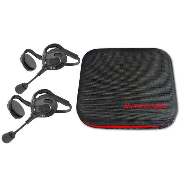 2Talk 2Talk Bluetooth Communication Headsets for Boaters (Pair)