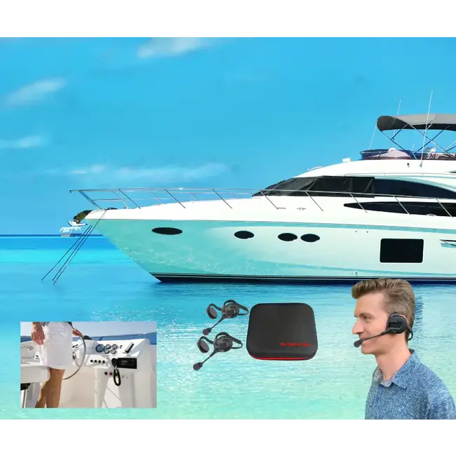 Sena - 2Talk 2Talk Bluetooth Communication Headsets for Boaters (Pair)