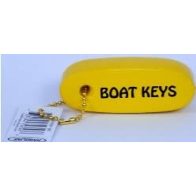 Key Chain 'Boat Keys' Yellow