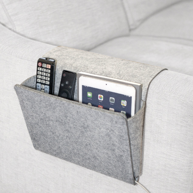 Kikkerland Designs Felt Sofa Pocket