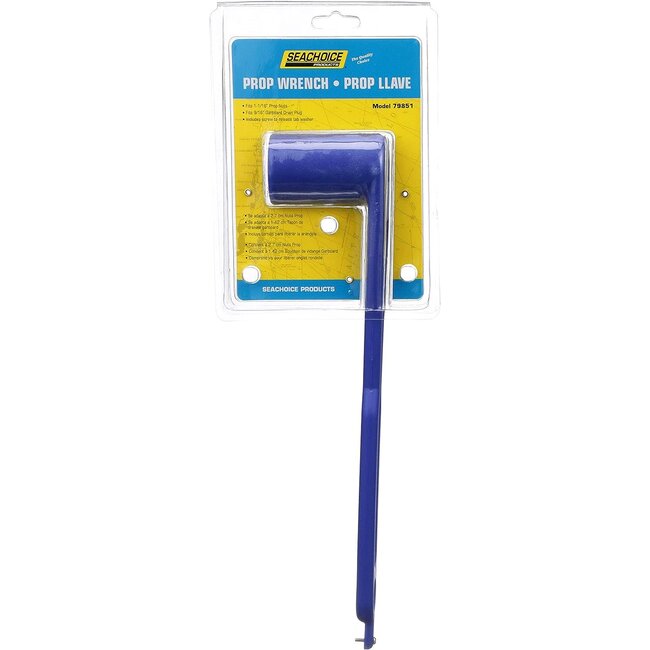 Non-Corrosive Propeller Wrench, Fits 1 1/6-Inch Propeller Nuts, Includes Screw