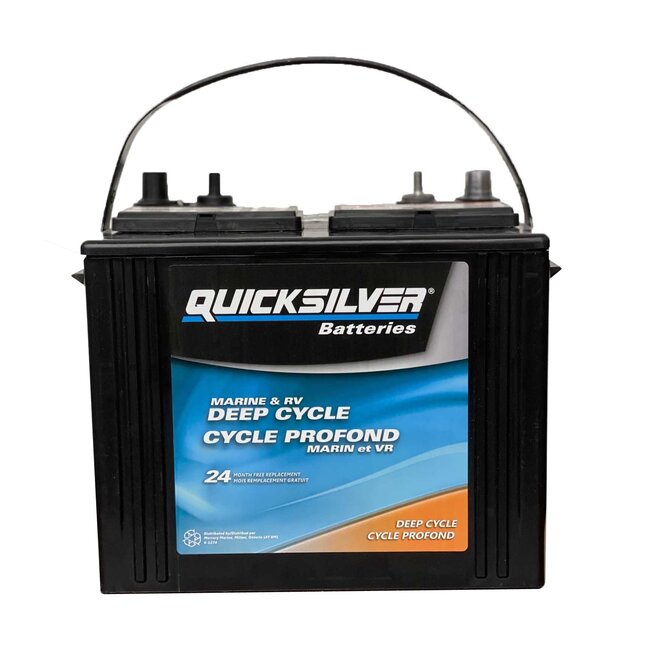 Quicksilver Deep Cycle Battery Lead Acid