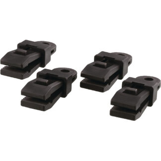 Scotty Downriggers Tarp Clip Black 4pk