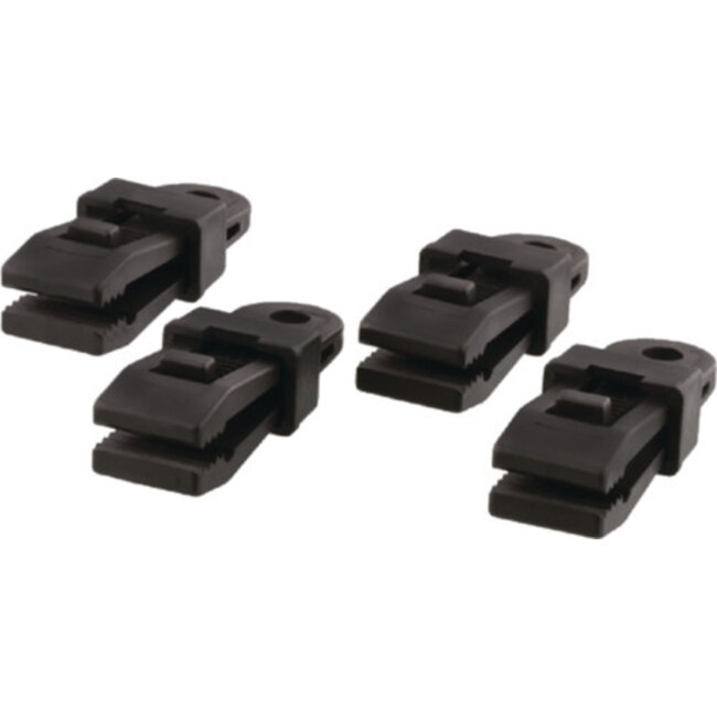 Scotty Downriggers Tarp Clip 4pk Black Fogh Boat Supplies