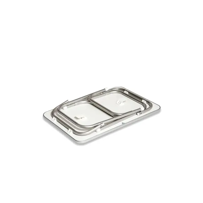 Forma Folding Aluminum and Melamine Boat Table 35" x 24" x 24" H