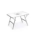 Forma Folding Aluminum and Melamine Boat Table 35" x 24" x 24" H