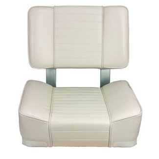 Springfield Marine Deluxe Upholstered Seat, White CLEARANCE