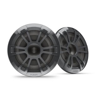 Fusion - Garmin EL Series 6.5" 80-Watt Sports Gray Marine Speaker (Pair)