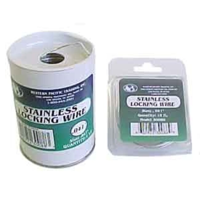 Wespac Wire Locking .032" 10' SS