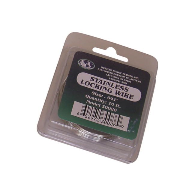 Wespac Wire Locking .041" 10' SS
