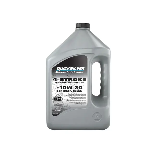 Mercury/Quicksilver 10W-30 Synthetic Marine Engine Oil - 1 Gallon