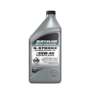 Mercury/Quicksilver Marine Engine Oil 25W-40 Synthetic - 1 L