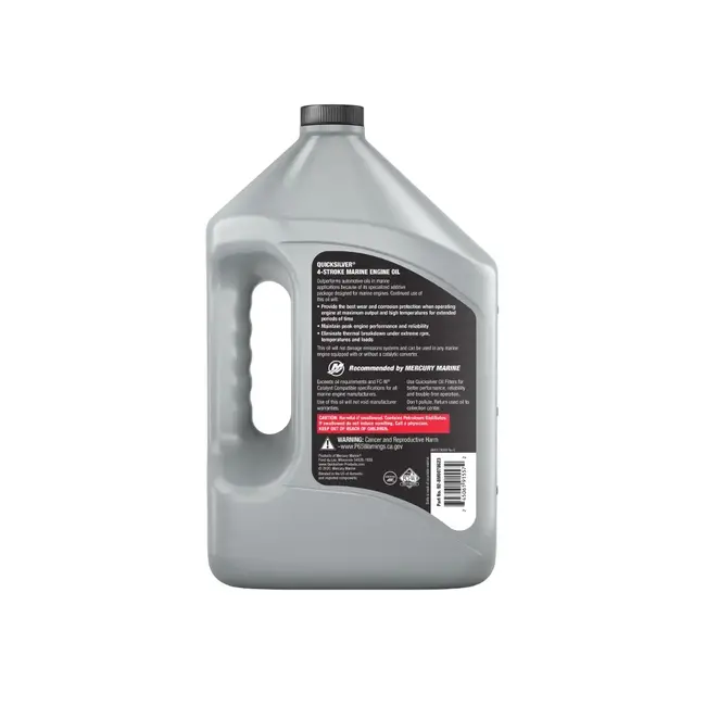 Mercury/Quicksilver Quicksilver  Oil Synthetic Blend 25W40 Gal