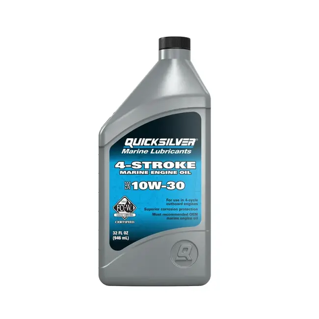Mercury/Quicksilver FC-W  Engine Oil 4-Stroke 10W30-QT