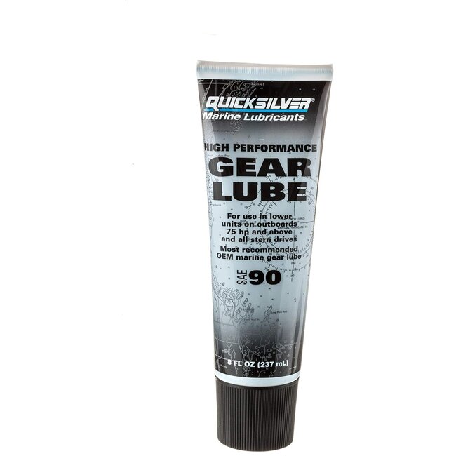 Mercury/Quicksilver SAE 90 High Performance Gear Lube, 8 Oz.