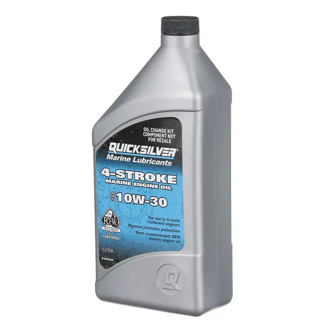 Mercury/Quicksilver Oil Change Kit, 10W-30, Mercury 70-115 HP (2.1L) Engines