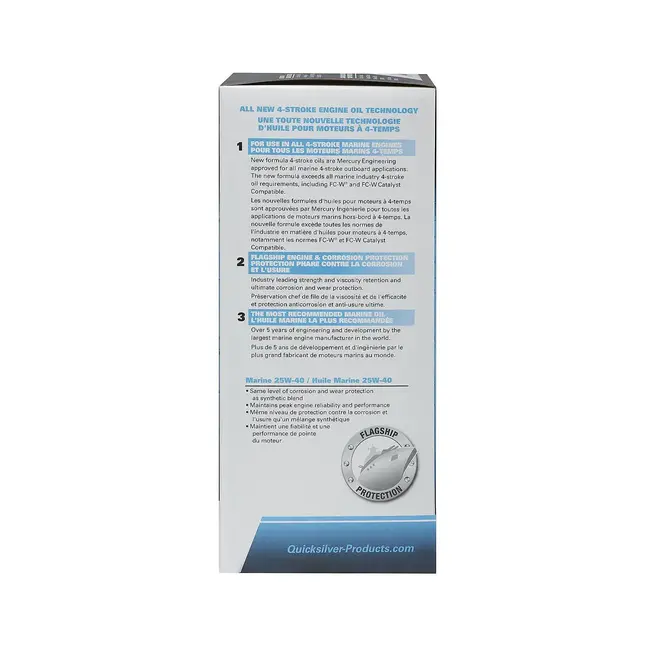 Mercury/Quicksilver Oil Change Kit, 25W-40, Mercury 15-20 HP Engines