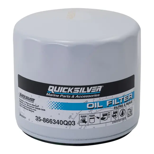 Mercury/Quicksilver 866340Q03 Oil Filter - MerCruiser