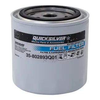 Mercury/Quicksilver 802893Q01 Water Separating Fuel Filter