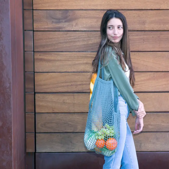 Kikkerland Designs Cotton Market Bags