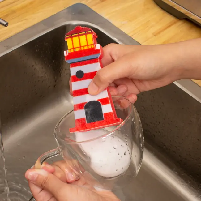 Kikkerland Designs Sail Away! Sponge Set