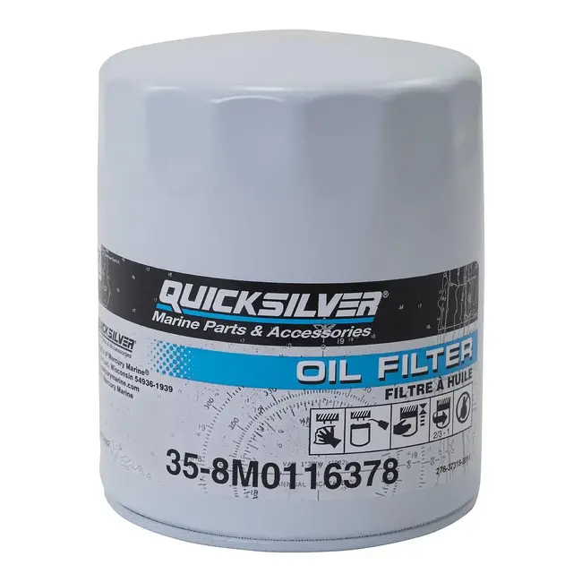 Mercury/Quicksilver 8M0116378 Oil Filter - MerCruiser (Replaces 802886Q )