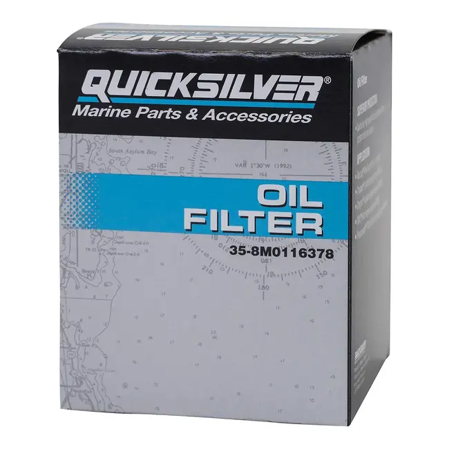 Mercury/Quicksilver 8M0116378 Oil Filter - MerCruiser (Replaces 802886Q )