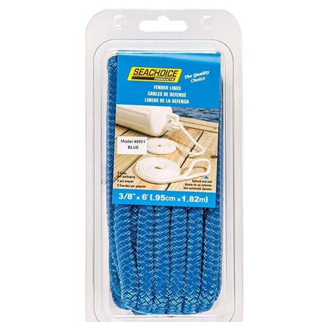 Seachoice Double-Braid Nylon Fender Line