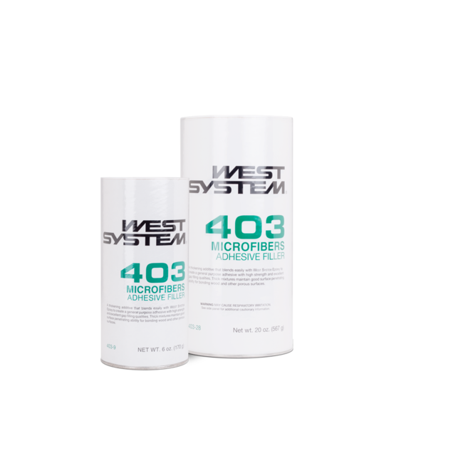 West System West System 403-9 Microfibers Adhesive Filler 6oz