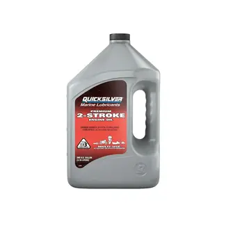 Mercury/Quicksilver Premium 2-Stroke Oil - 1 Gallon