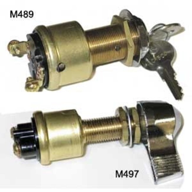 Coleher Coleher Ignition Switch 2Pos. Run 10A / Start 5A 12V